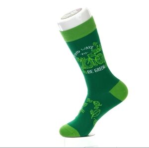 Find Ways To Be Green Novelty Socks Small